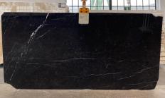 Lieferung polierte Unmaßplatten 2 cm aus Natur Marmor ROYAL BLACK Z0129. Detail Bild Fotos 
