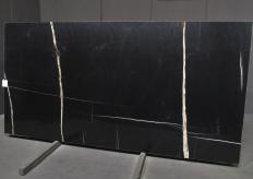 Lieferung polierte Unmaßplatten 2 cm aus Natur Marmor Sahara Noir 1496M. Detail Bild Fotos 