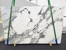 Lieferung geschliffene Unmaßplatten 2 cm aus Natur Marmor STATUARIO CERVAIOLE 1698. Detail Bild Fotos 