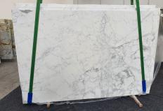 Lieferung polierte Unmaßplatten 2 cm aus Natur Marmor STATUARIO CLASSICO 1278. Detail Bild Fotos 
