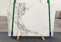Lieferung polierte Unmaßplatten 2 cm aus Natur Marmor STATUARIO VENATO 1225. Detail Bild Fotos 