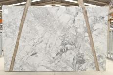 Lieferung polierte Unmaßplatten 3 cm aus Natur Dolomit SUPER WHITE 2481. Detail Bild Fotos 