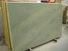 Lieferung polierte Unmaßplatten 2 cm aus Natur Marmor VERDE LAGUNA SR_060717. Detail Bild Fotos 
