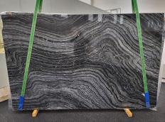 Lieferung polierte Unmaßplatten 3 cm aus Natur Marmor Zebra Black 1696. Detail Bild Fotos 