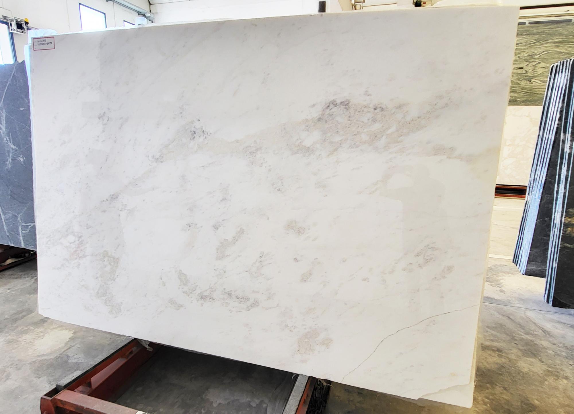 MYSTERY WHITE polierte Unmaßplatten 22318 aus Natur Marmor , Slab #24: Lieferung Veneto, Italien 