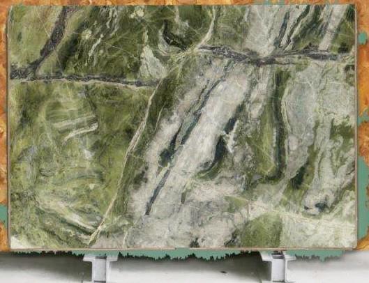 VERDE TIFONE polierte Unmaßplatten C022 aus Natur Marmor , Slab #22: Lieferung Veneto, Italien 