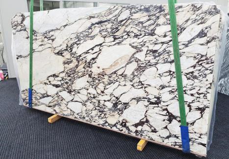 CALACATTA VIOLApolierte Unmaßplatt Italienischer Marmor Slab #51,  300 x 155 x 2 cm  (nicht Verfübare Veneto, Italien) Natur Stein 