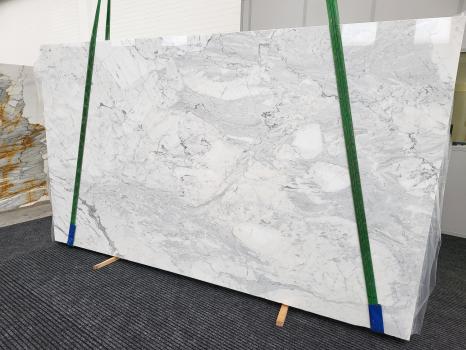 CALACATTA ARNIpolierte Unmaßplatt Italienischer Marmor Slab #19,  338 x 190 x 2 cm  (verfügbar Veneto, Italien) Natur Stein 