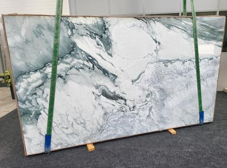 BRECCIA CAPRAIA TORQUOISEpolierte Unmaßplatt Italienischer Marmor Slab #19,  312 x 180 x 2 cm  (verfügbar Veneto, Italien) Natur Stein 