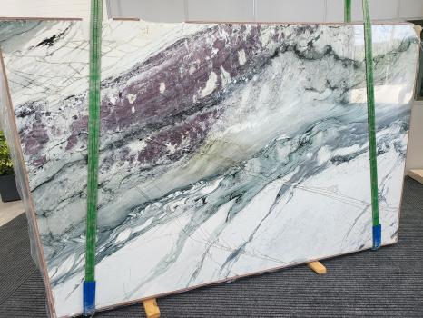 BRECCIA CAPRAIApolierte Unmaßplatt Italienischer Marmor Slab #75,  287 x 185 x 2 cm  (verfügbar Veneto, Italien) Natur Stein 