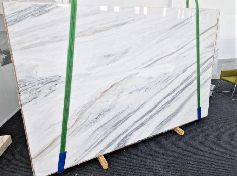 BIANCO LASA VENATOpolierte Unmaßplatt Italienischer Dolomit Slab #57,  290 x 190 x 2 cm  (verfügbar Veneto, Italien) Natur Stein 