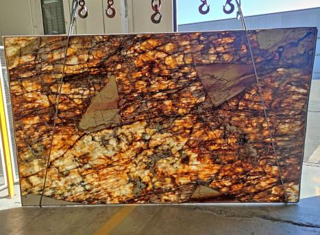 PATAGONIA Dpolierte Unmaßplatt Brasilianischer Granit Slab #33,  333 x 200 x 2 cm  (nicht Verfübare Veneto, Italien) Natur Stein 