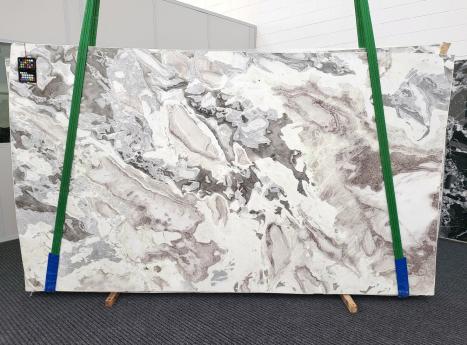 DOVER WHITEpolierte Unmaßplatt Türkischer Marmor Slab #36,  310 x 178 x 2 cm  (verfügbar Veneto, Italien) Natur Stein 