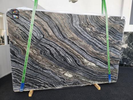 ZEBRA BROWNpolierte Unmaßplatt Chinesischer Marmor Slab #18,  296 x 195 x 2 cm  (verfügbar Veneto, Italien) Natur Stein 