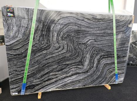 Zebra Blackpolierte Unmaßplatt Chinesischer Marmor Slab #42,  304 x 195 x 2 cm  (verfügbar Veneto, Italien) Natur Stein 